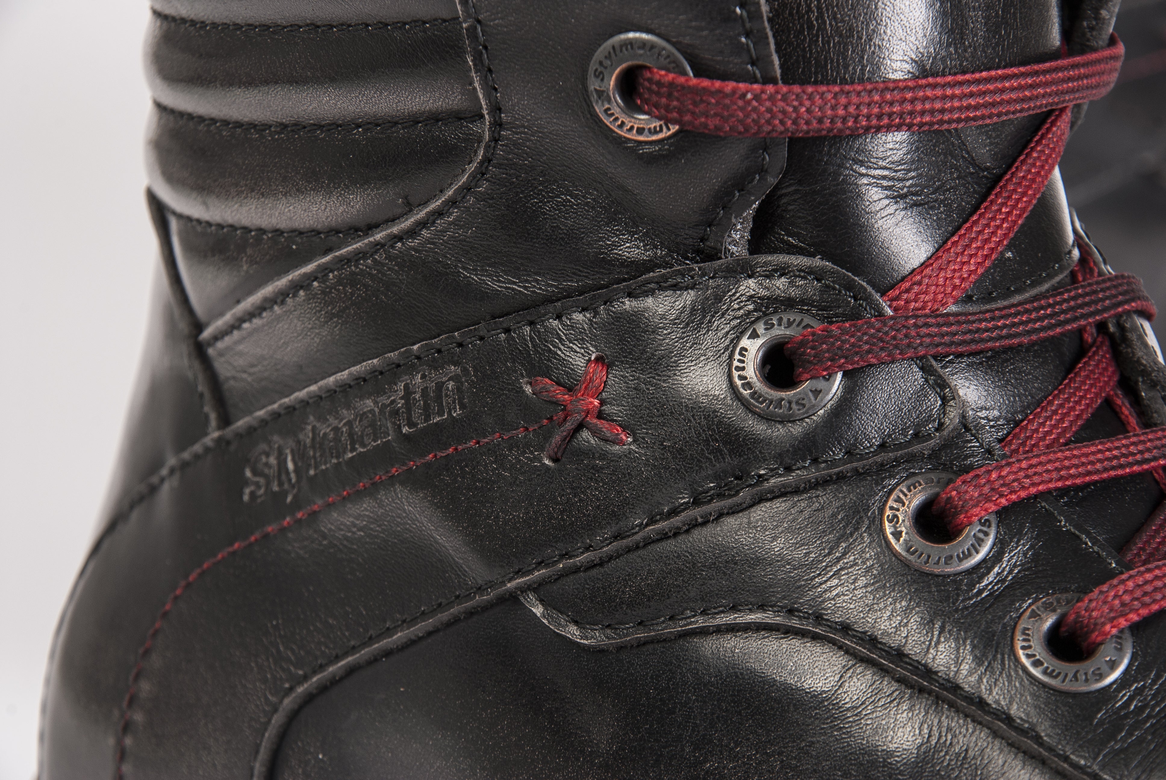 stylmartin iron riding motorcycle shoes